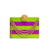 Swagger 80 Striped Clutch