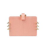 Kendra Pink Box Clutch
