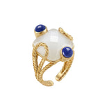 JESTER RING White Quartz