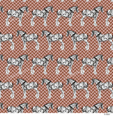 OPTICAL DAPPLE HORSES FABRIC
