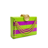 Swagger 80 Striped Clutch