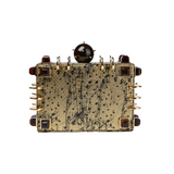 CHEST GOLD OSTRICH
