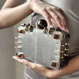 CHEST PEWTER