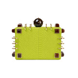 Chest Lime Box Clutch
