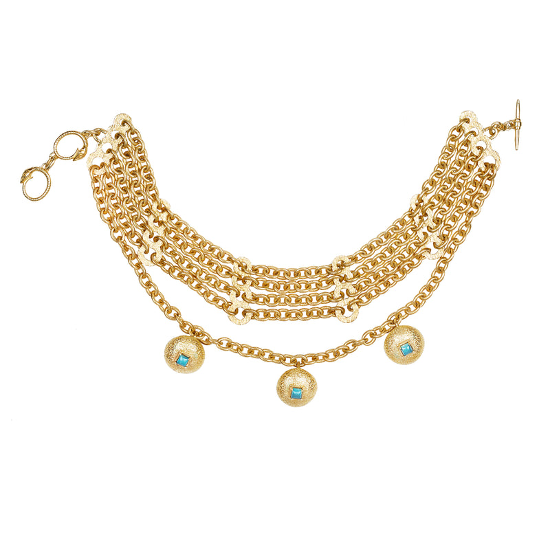 ALARA CHOKER Turquoise