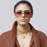 ALARA CHOKER Turquoise
