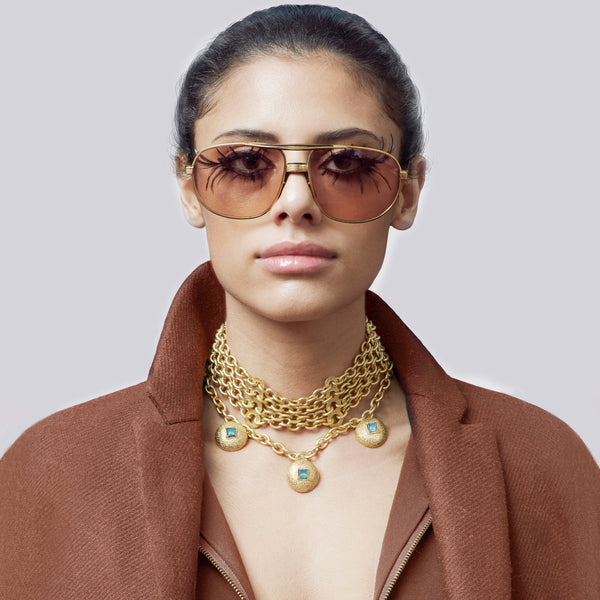 ALARA CHOKER Turquoise