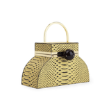 HAILEY GOLD EMBOSSED SNAKE