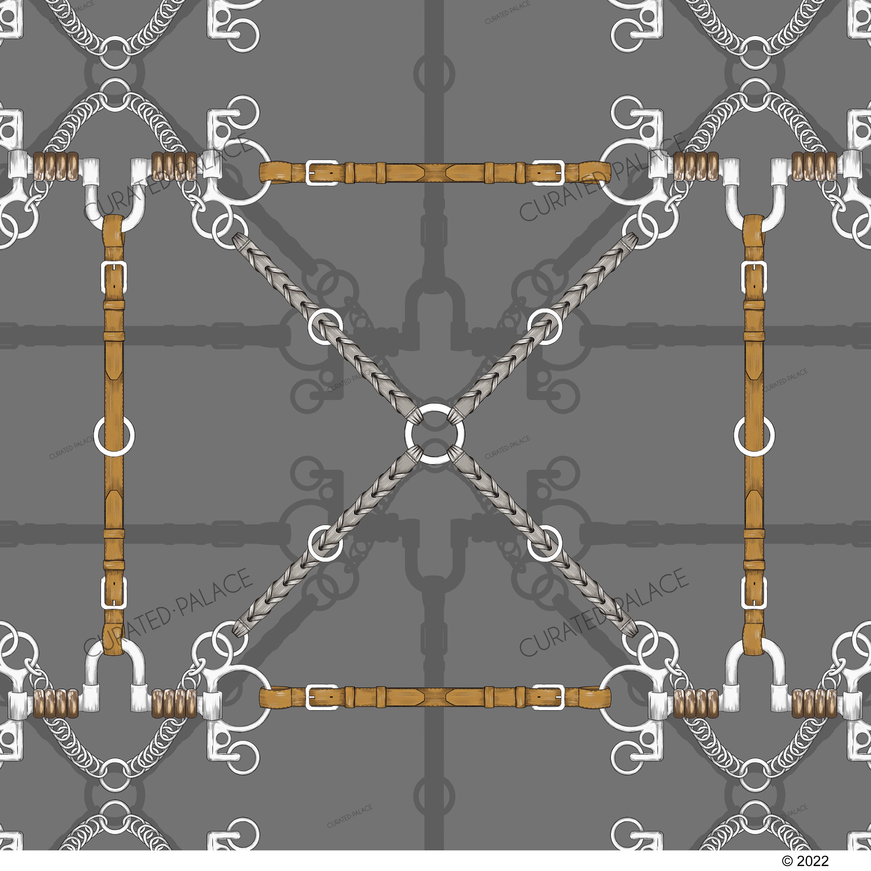 HARNESS & BITS FABRIC – TONYA HAWKES