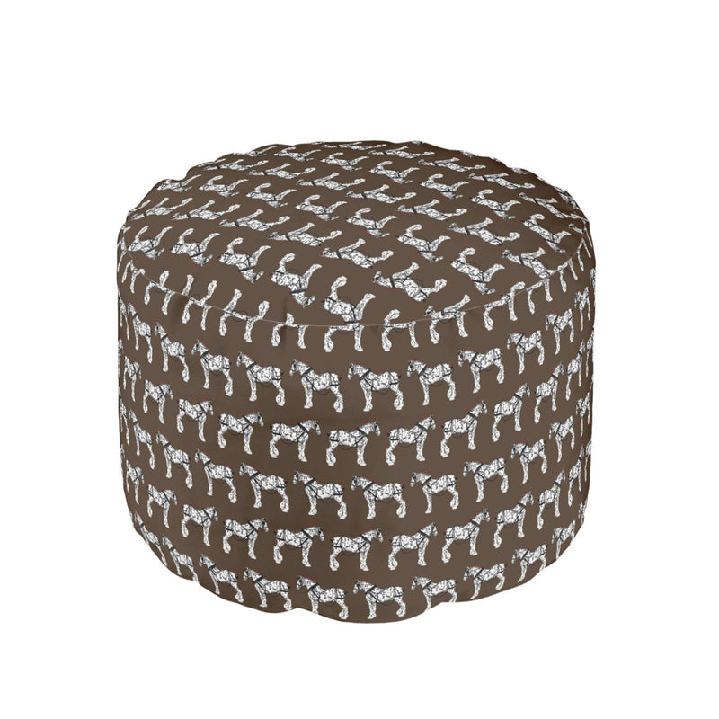 WORKING DRAFT HORSES // POUF
