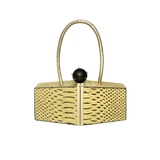 SAMI GOLD EMBOSSED SNAKE